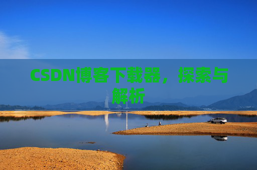 CSDN博客下载器，探索与解析